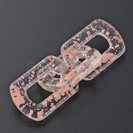 Transparent Acrylic Linking Rings OACR-N009-017A-02-1