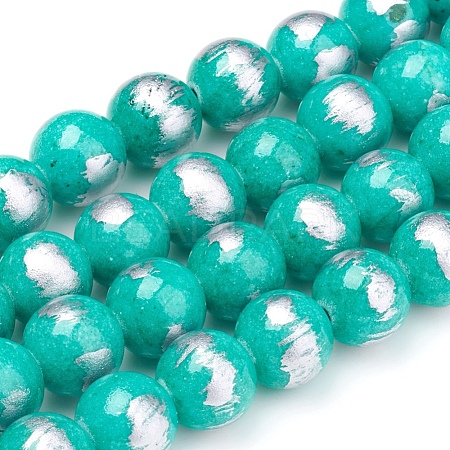 Natural Jade Beads Strands G-G833-4mm-12-1