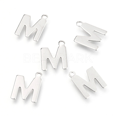 Non-Tarnish 201 Stainless Steel Charms STAS-C021-06P-M-1