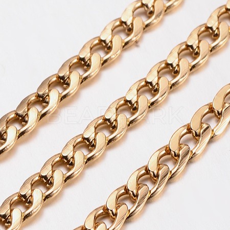 Aluminium Twisted Chains Curb Chains X-CHA-K1631-11-1