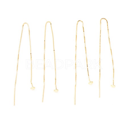 925 Sterling Silver Ear Thread STER-P047-10G-1