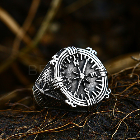 304 Stainless Steel Finger Rings for Men FS-WG78993-14-1