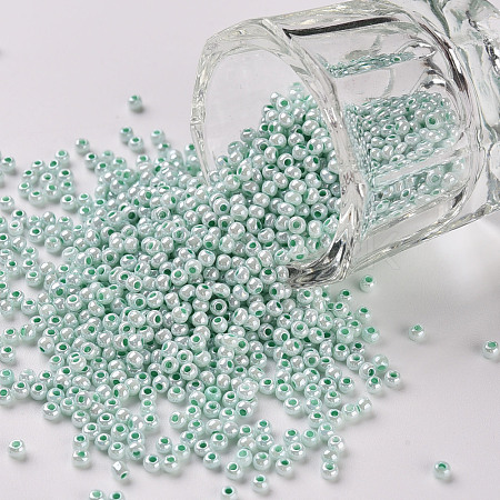 11/0 FGB Grade A Round Glass Seed Beads SEED-N001-B-0487-1