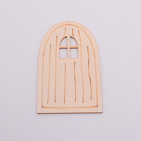 Wood Cabochons WOOD-WH0104-27-1