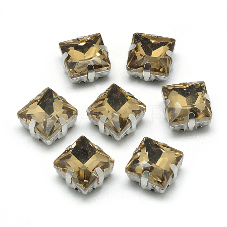 Sew on Rhinestone RGLA-T037-8x8mm-08-1