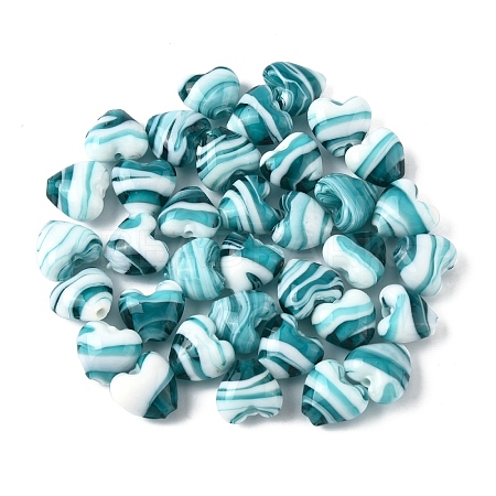 Handmade Lampwork Beads Strands LAMP-YW0002-02H-1
