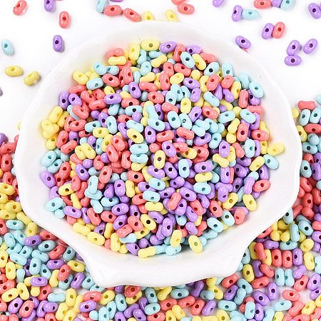 Opaque Acrylic Beads MACR-T048-02M-14-1