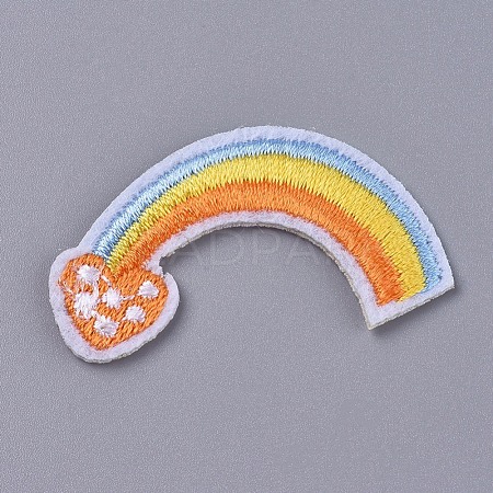 Computerized Embroidery Cloth Iron On/Sew On Patches DIY-D030-B01-1