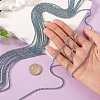4.8 Yards Iron Rhinestone Cup Chains CH-TA0001-10D-6