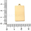 304 Stainless Steel Pendants LS-SA-CBAE115-13D-G-3