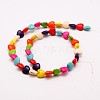 Heart Synthetic Turquoise Beads Strands TURQ-I019-12mm-07-2