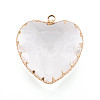 Transparent Glass Pendants KK-N283-01L-G-2