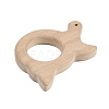 Natural Beech Wooden Baby Teething Toys WOOD-U003-11-2