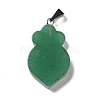 Natural Green Aventurine Pendants G-F714-01E-2