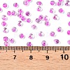 8/0 Inside Colours Transparent Glass Seed Beads SEED-T007-06J-4