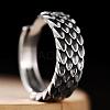 Alloy Squama Adjustable Finger Rings for Men FS-WGC01FD-01-2
