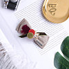 Flocky Acrylic Pendants FIND-T046-33C-2