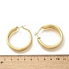 Brass Ring Hoop Earrings for Women LS-EJEW-A121-17B-G-3