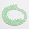 Natural & Dyed Malaysia Jade Bead Strands G-A146-10mm-A26-2