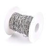 Tarnish Resistant 304 Stainless Steel Paperclip Chains CHS-F010-01C-P-01-4