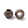 Tibetan Style Alloy Beads X-FIND-Q094-38R-2