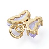 Brass Micro Pave Clear Cubic Zirconia Pendant ZIRC-P079-B01-16-2