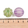 Frosted Transparent Acrylic Pumpkin Beads FIND-B065-05D-3