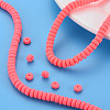Handmade Polymer Clay Beads Strands CLAY-N008-17-7