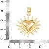 Brass Pendants KK-G540-01G-3