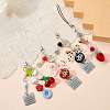 3pcs 3 Styles Acrylic Mobile Straps MOBA-SZ0001-14-3
