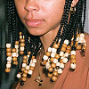 Natural Wooden Beads WOOD-TA0001-48-7