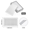 Aluminum Blank Thermal Transfer Business Cards DIY-WH0195-03A-2
