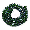 Electroplate Glass Beads Strands EGLA-A034-T8mm-A31-3