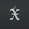 Non-Tarnish 304 Stainless Steel Pendants STAS-R111-JA565-X-1
