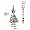 Tibetan Style Alloy Pendants TIBEP-YW0001-57-3