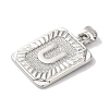 Rack Plating Brass Pendants KK-B092-42P-U-2