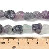 Raw Rough Natural Colorful Fluorite Beads Strands G-M453-D11-5