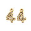 304 Stainless Steel Pendants STAS-L080-002G-04-1
