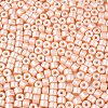 Baking Paint Pearlized Glass Seed Beads SEED-T008-03C-3