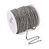 Tarnish Resistant 304 Stainless Steel Cable Chains CHS-R009-11-4