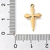 304 Stainless Steel Pendants STAS-P369-06G-3