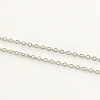 Tarnish Resistant 304 Stainless Steel Cable Chains CHS-Q001-15-1