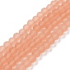 Transparent Glass Beads Strands X1-EGLA-A034-T8mm-MD21-1