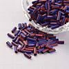 8/0 Opaque Colours Seep Glass Bugle Beads LS-SEED-M010-01-1