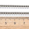 Tarnish Resistant 304 Stainless Steel Box Chain Necklaces NJEW-P244-01P-3