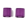 2-Hole Baking Paint Glass Seed Beads SEED-S023-17C-36-3