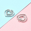 Alloy with Crystal Rhinestone Pendants ALRI-YW0001-21-4