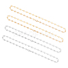 UNICRAFTALE 8Pcs 2 Colors 304 Stainless Steel Chain Necklaces NJEW-UN0001-32-1