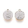 Ion Plating(IP) 201 Stainless Steel Charms STAS-N109-217A-G-1