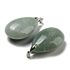 Natural Green Aventurine Pendants G-H291-02P-03-2